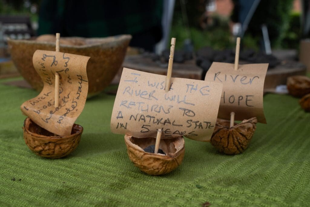 reduced close up of coracles and wishes