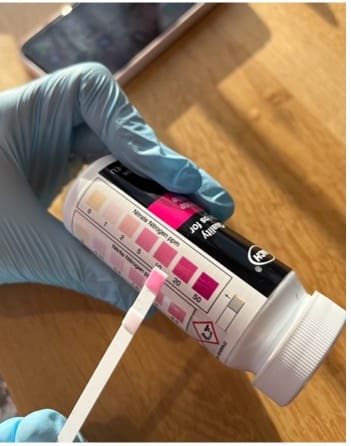 nitrate strip test 2